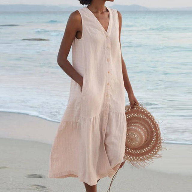 Irene™ | ZOMER V-HALS JURK
