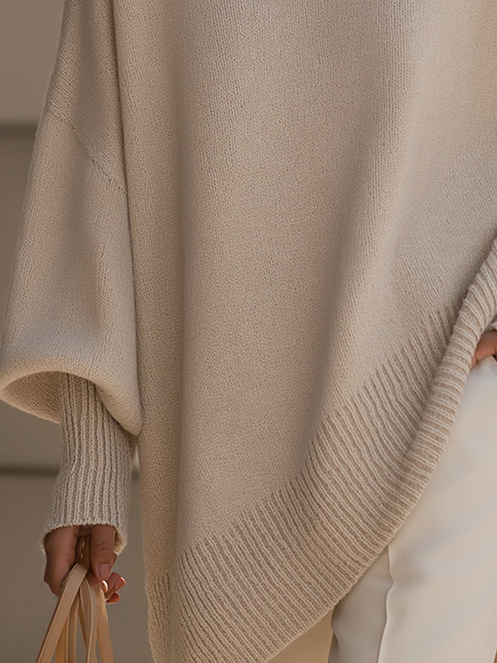 MORGAN – ELEGANT GEBREID PONCHO-TRUI