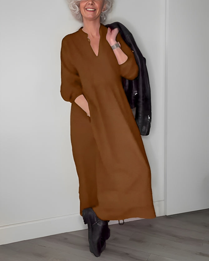 MARISSA – ELEGANTE EN VLOEIENDE MAXIJURK