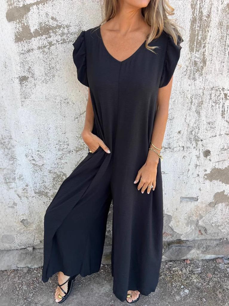 Josephine™ | Elegante Jumpsuit met V-hals