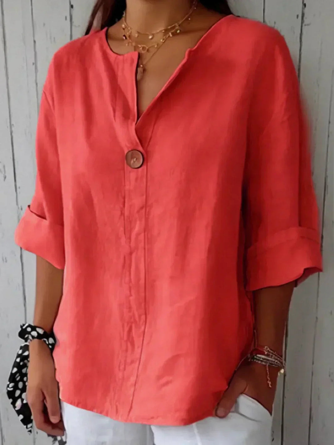 Jelka™ | Ontspannen Chique blouse