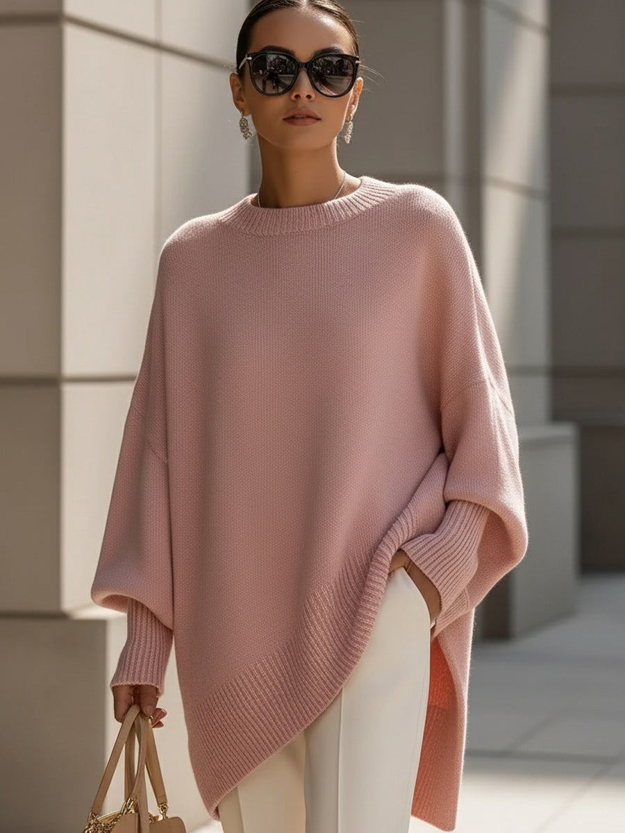 MORGAN – ELEGANT GEBREID PONCHO-TRUI