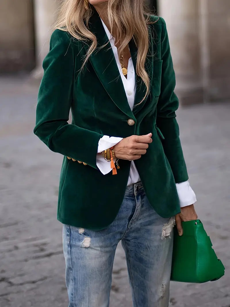 Keet™ | Elegante Blazer van Fluweel