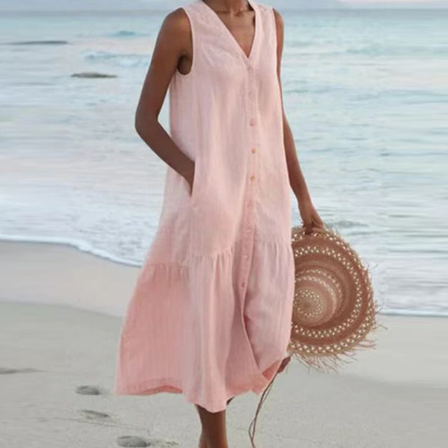 Irene™ | ZOMER V-HALS JURK