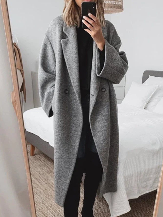 Elara | Lange Comfortabele Jas