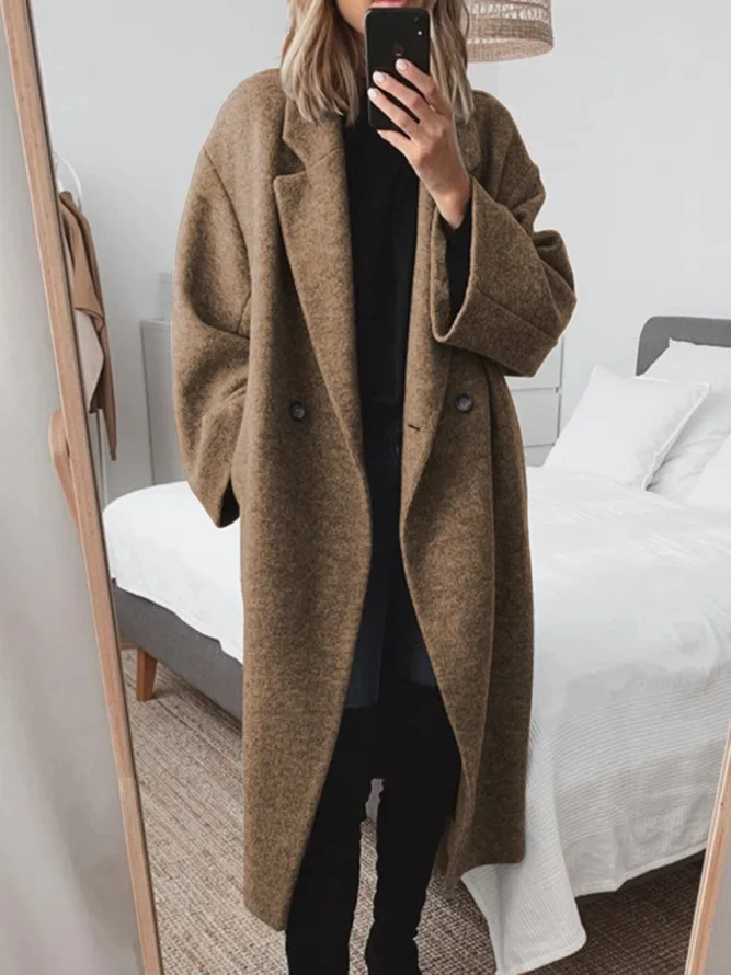 Elara | Lange Comfortabele Jas