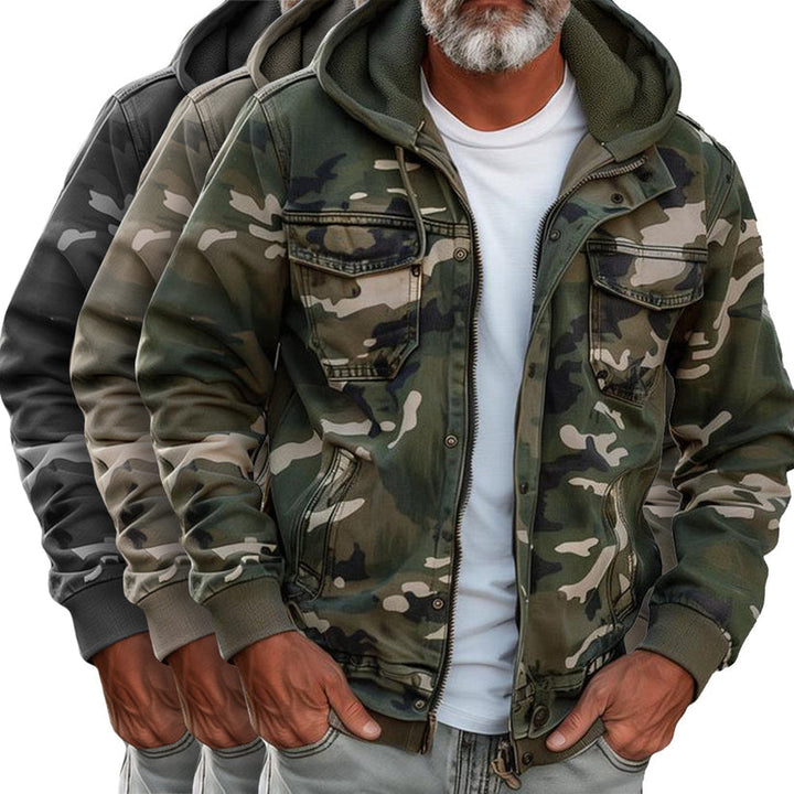 Hugo™ | Stijlvolle Camouflage Jas