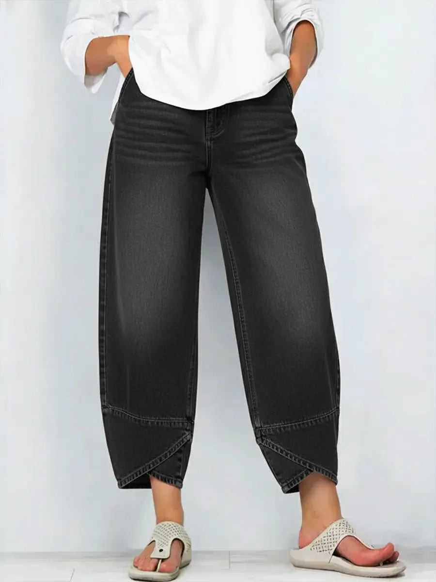 HARPER – MODERNE BROEK MET GEKRUISDE ZOOM