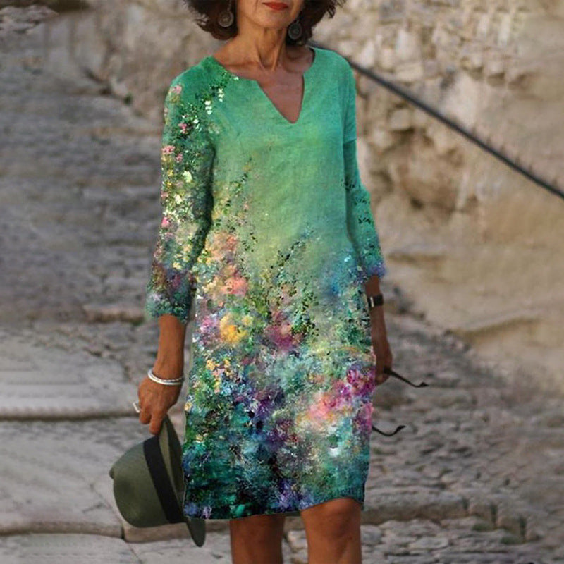 HEIDI – BLOEIENDE ELEGANTIE JURK