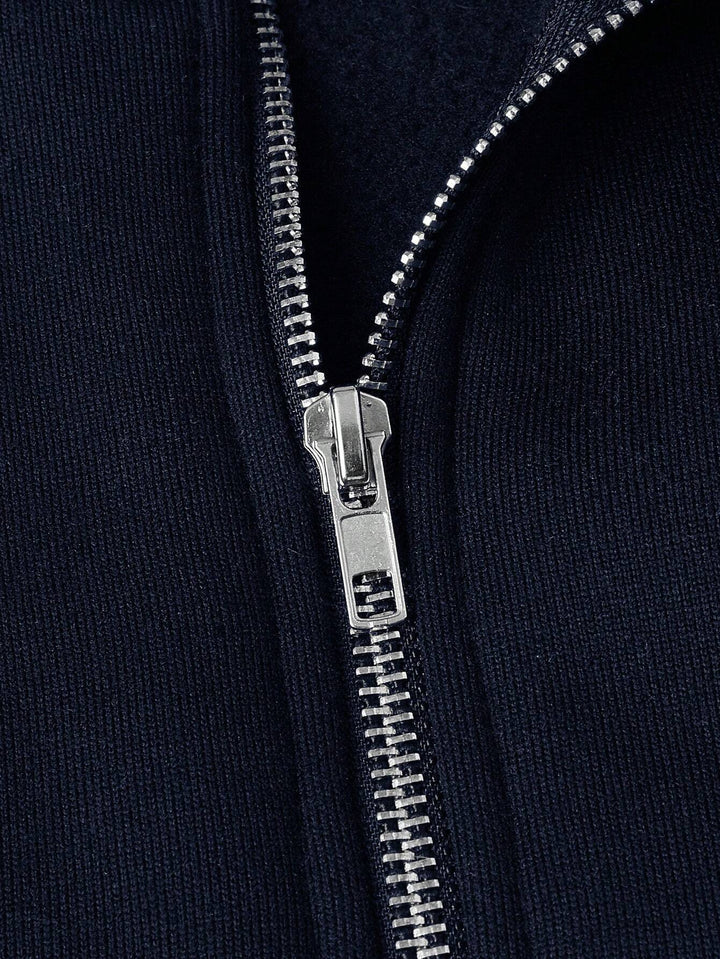 Antonio | Zip-up met halve rits