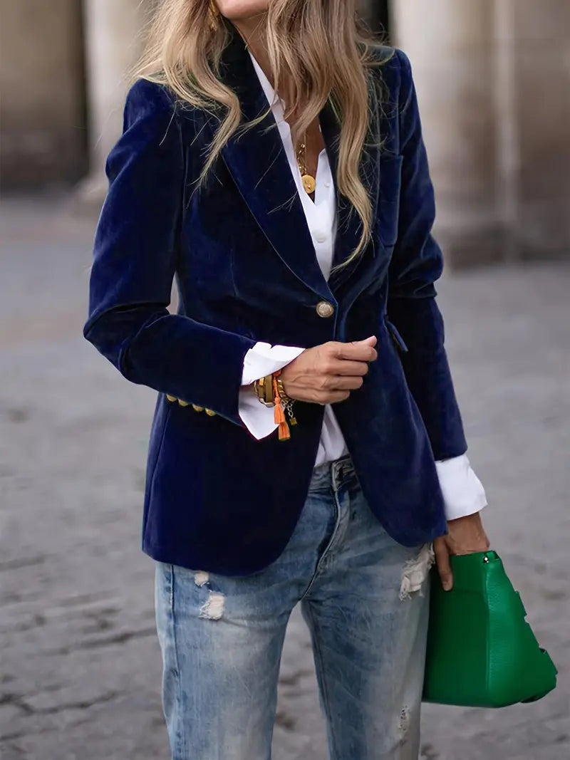 Keet™ | Elegante Blazer van Fluweel