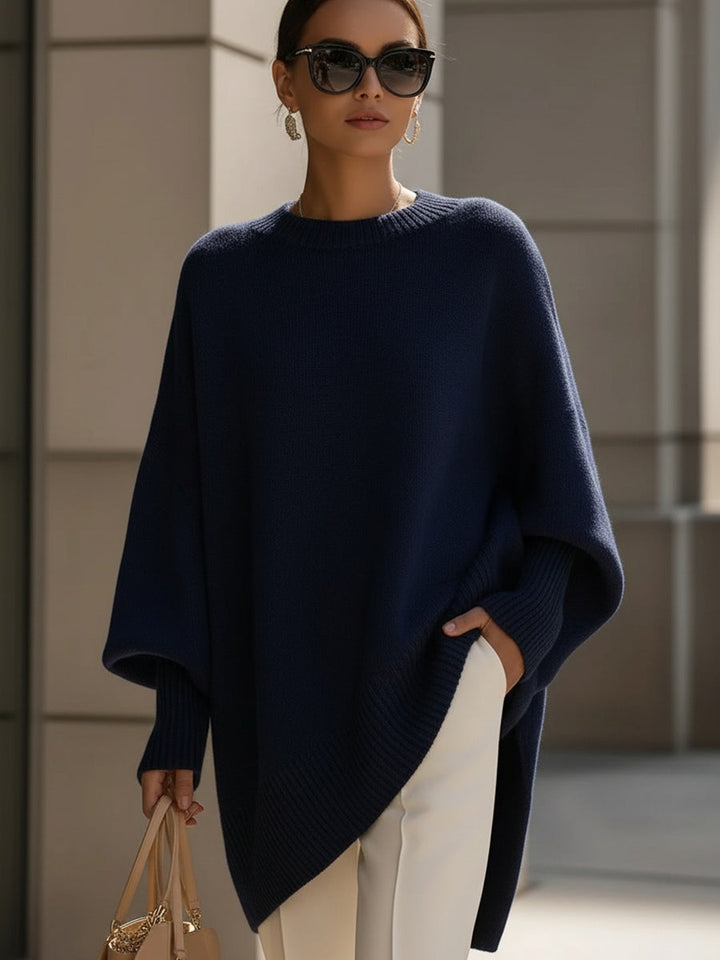 MORGAN – ELEGANT GEBREID PONCHO-TRUI
