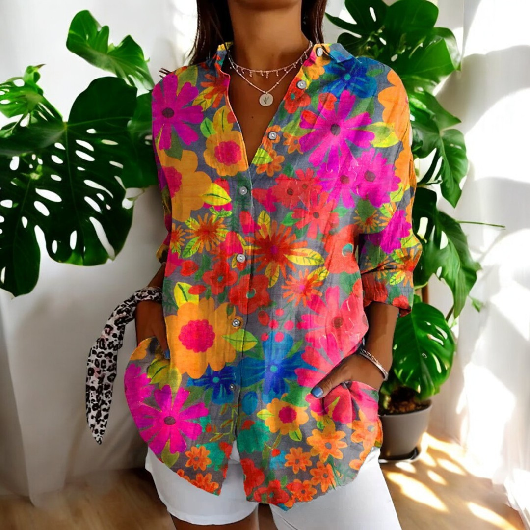 Ivana™ | Elegant & Bloemig Blouse