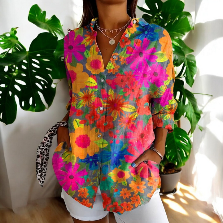 Ivana™ | Elegant & Bloemig Blouse