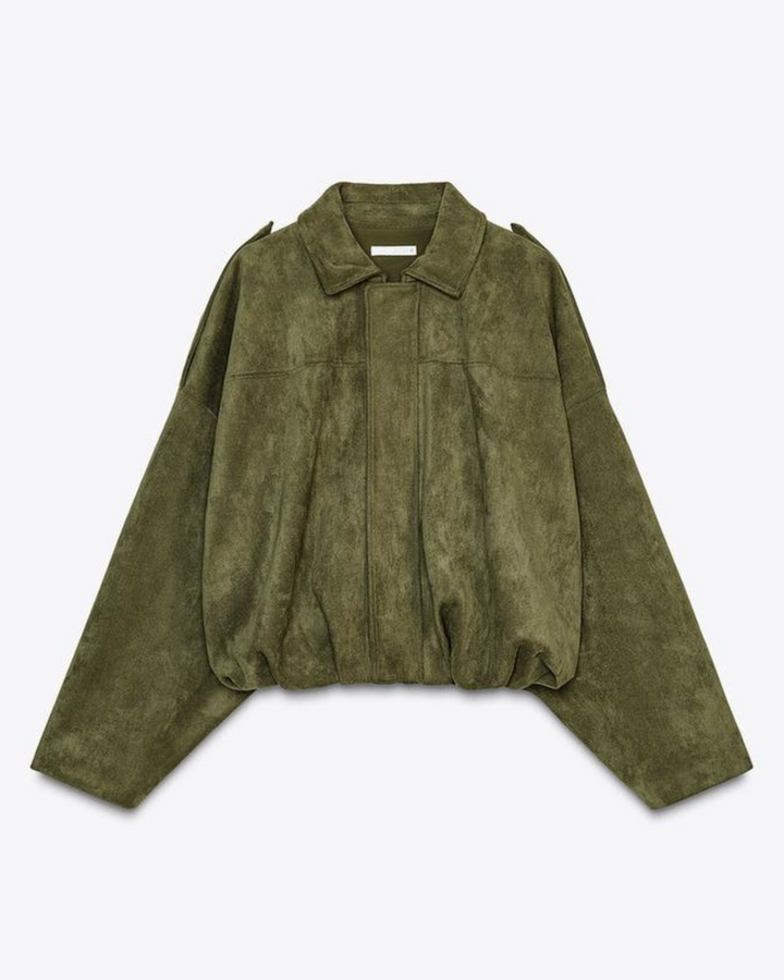 Noraly™ | Suéde Bomberjacket
