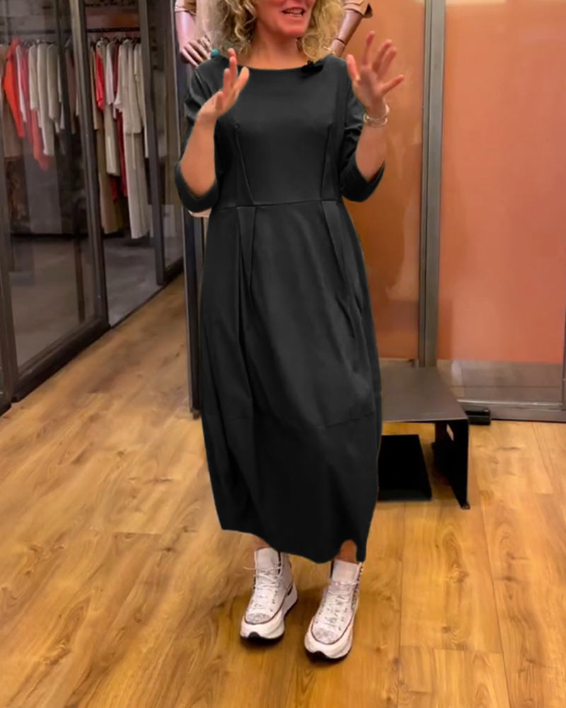 EVAGELINE – ELEGANTE LOOSE-FIT JURK