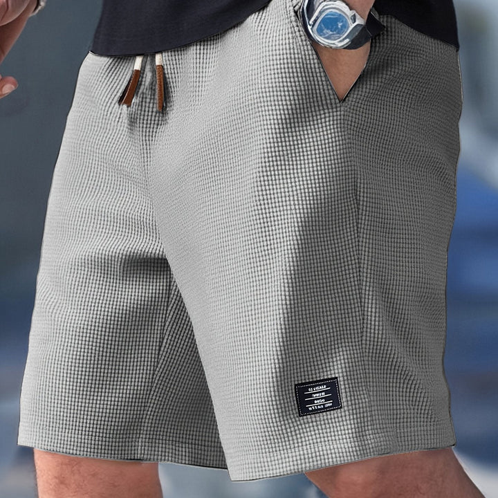 JAX – RELAXTE SHORT MET TEXTUUR