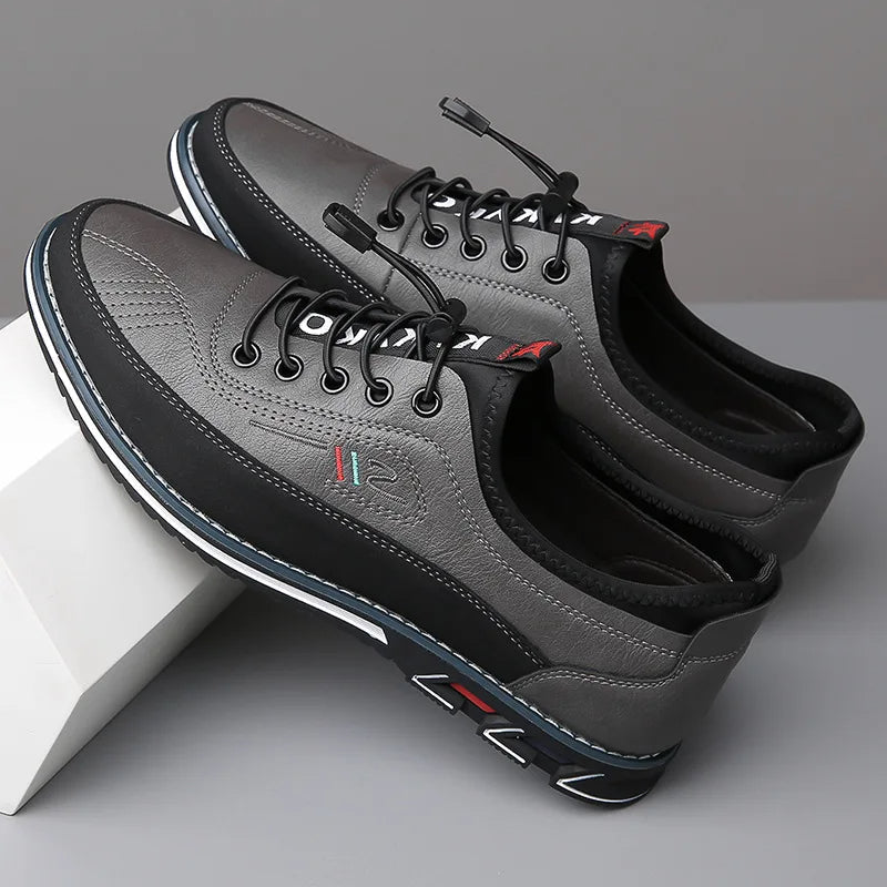 Koen™ | Handgemaakte Orthopedische Leren Schoenen