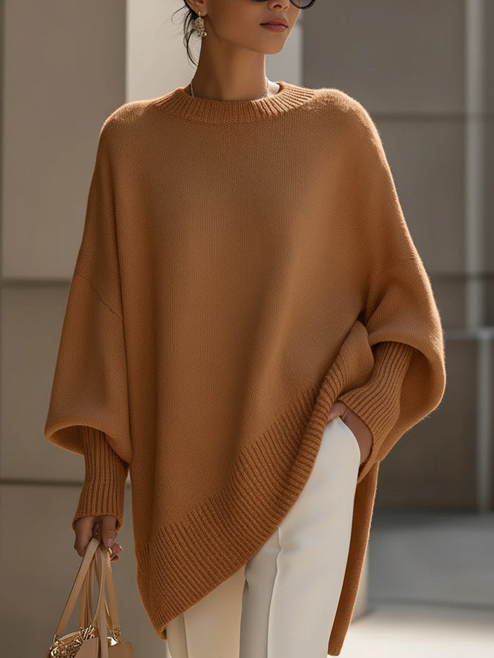 MORGAN – ELEGANT GEBREID PONCHO-TRUI
