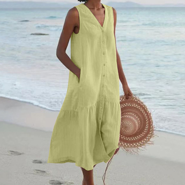 Irene™ | ZOMER V-HALS JURK