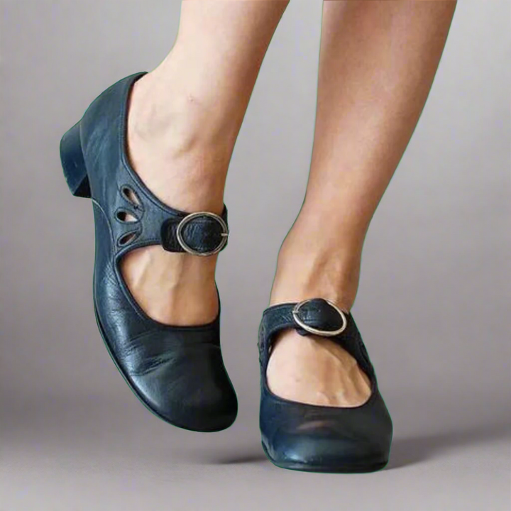 Elja™ | Orthopedische leren sandalen