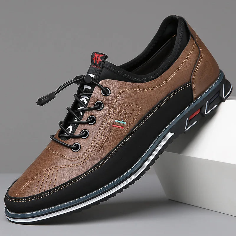 Koen™ | Handgemaakte Orthopedische Leren Schoenen