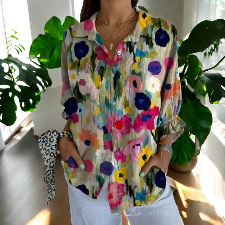 Ivana™ | Elegant & Bloemig Blouse