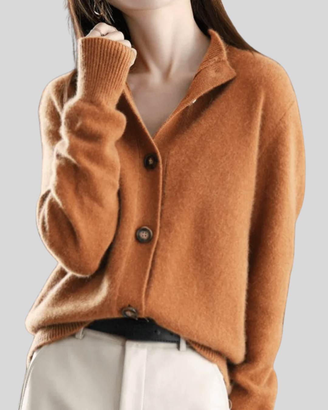 MARISSA – GEZELLIG VEST MET KNOPEN
