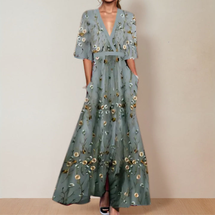 Lale™ | Elegante bloemenjurk