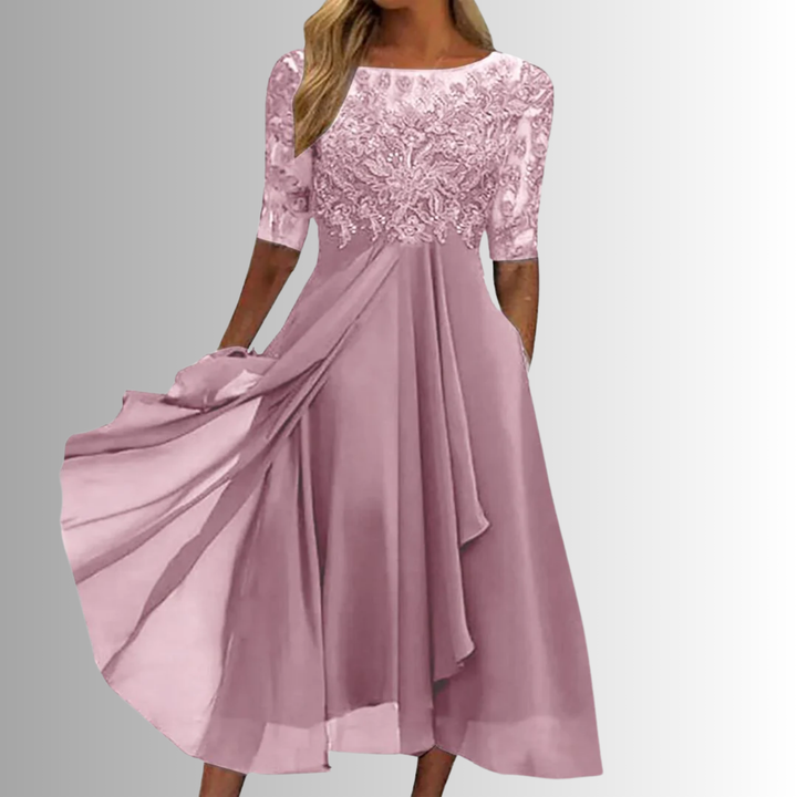 CATRIONA – GEBORDUURDE MESH AVONDJURK