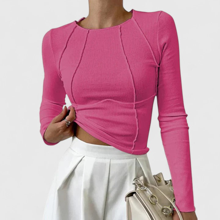 MYRA – MODERNE LONGSLEEVE TOP