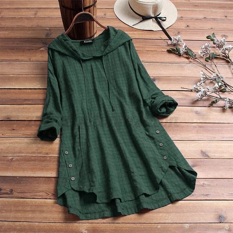 ELISA – BOHO TUNIEK MET CAPUCHON