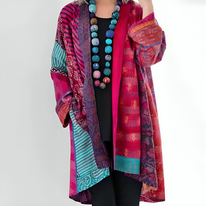 LARISSA – ARTISTIEKE KIMONO VEST