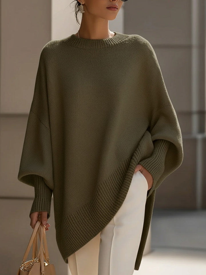 MORGAN – ELEGANT GEBREID PONCHO-TRUI
