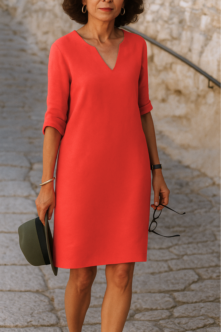 Esmee™ | Elegante V-hals jurk