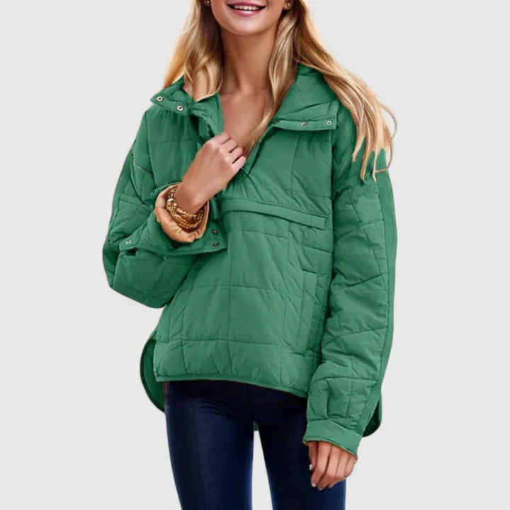 STERRE – GEWATTEERDE PULLOVER JAS