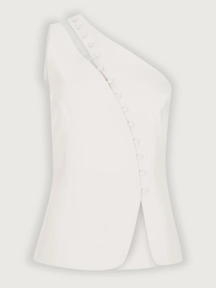 ARIELLE – MODERNE ASYMMETRISCHE ONE-SHOULDER TOP