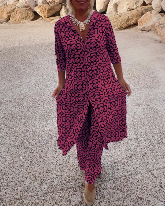 NAOMI – MONOCHROME CHIC TWEEDELIGE SET
