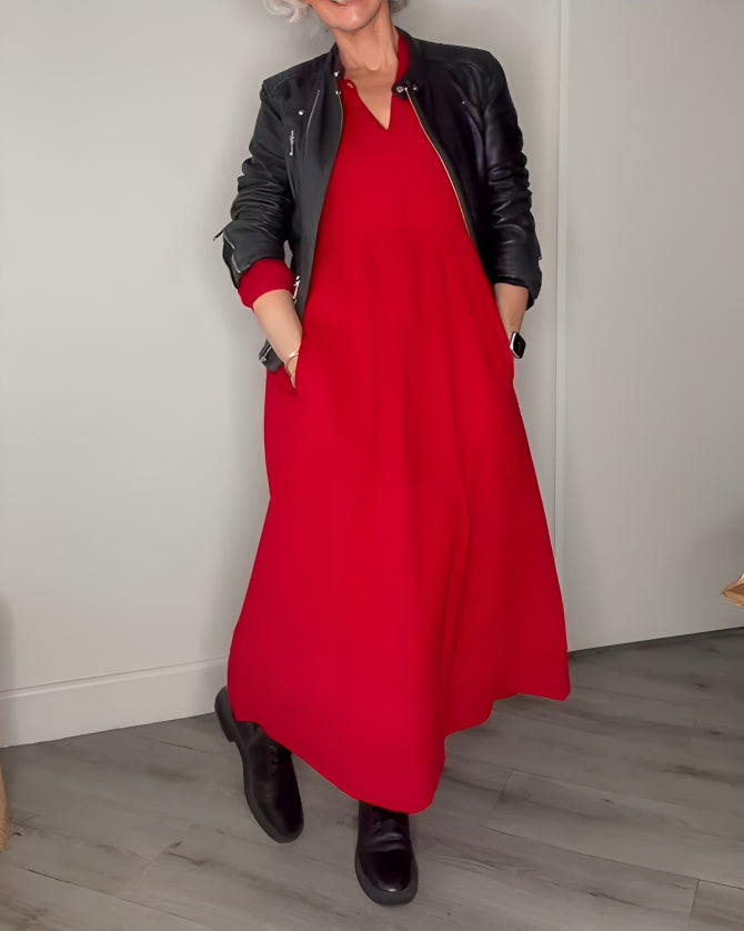 MARISSA – ELEGANTE EN VLOEIENDE MAXIJURK