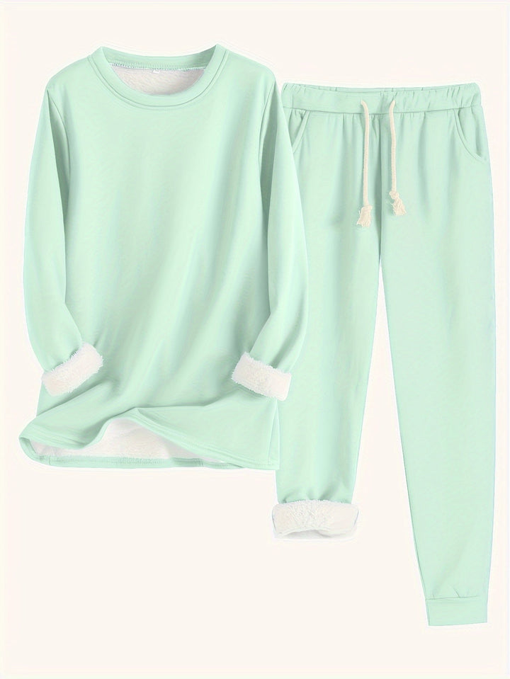 RILEY – GEZELLIGE FLEECE LOUNGESET