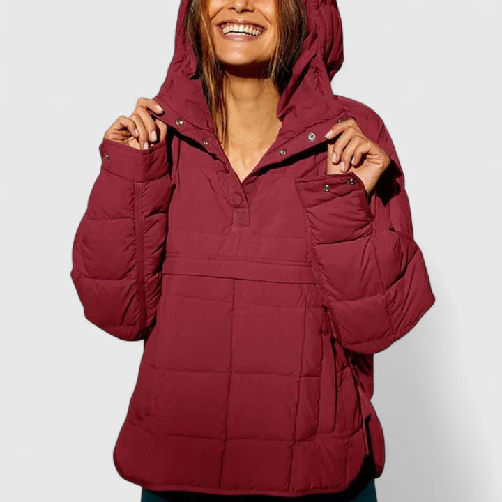 STERRE – GEWATTEERDE PULLOVER JAS