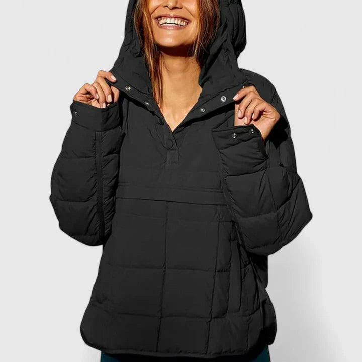 STERRE – GEWATTEERDE PULLOVER JAS