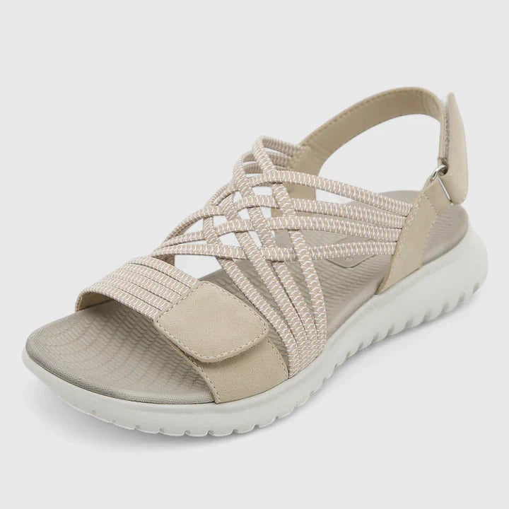 EMMA – COMFORT SANDAAL MET ELASTISCHE BANDJES