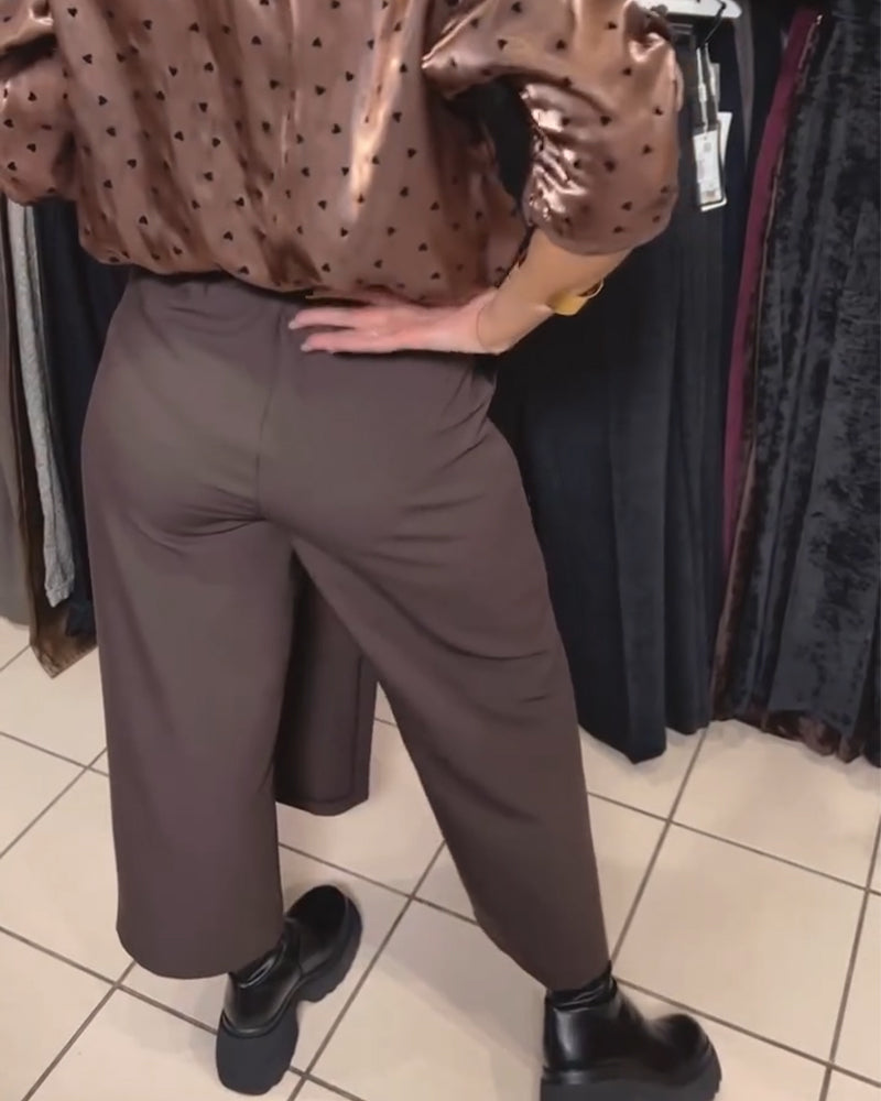 Oravelline - Elegante Broek met Moderne Rits