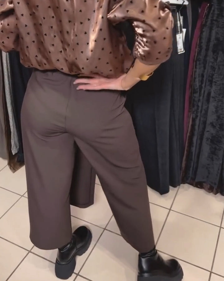 Oravelline - Elegante Broek met Moderne Rits