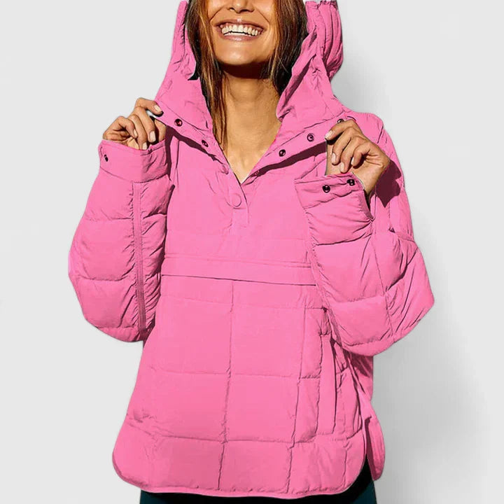 STERRE – GEWATTEERDE PULLOVER JAS