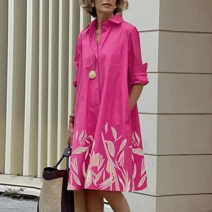 Velda™ | Elegante Bloemenjurk