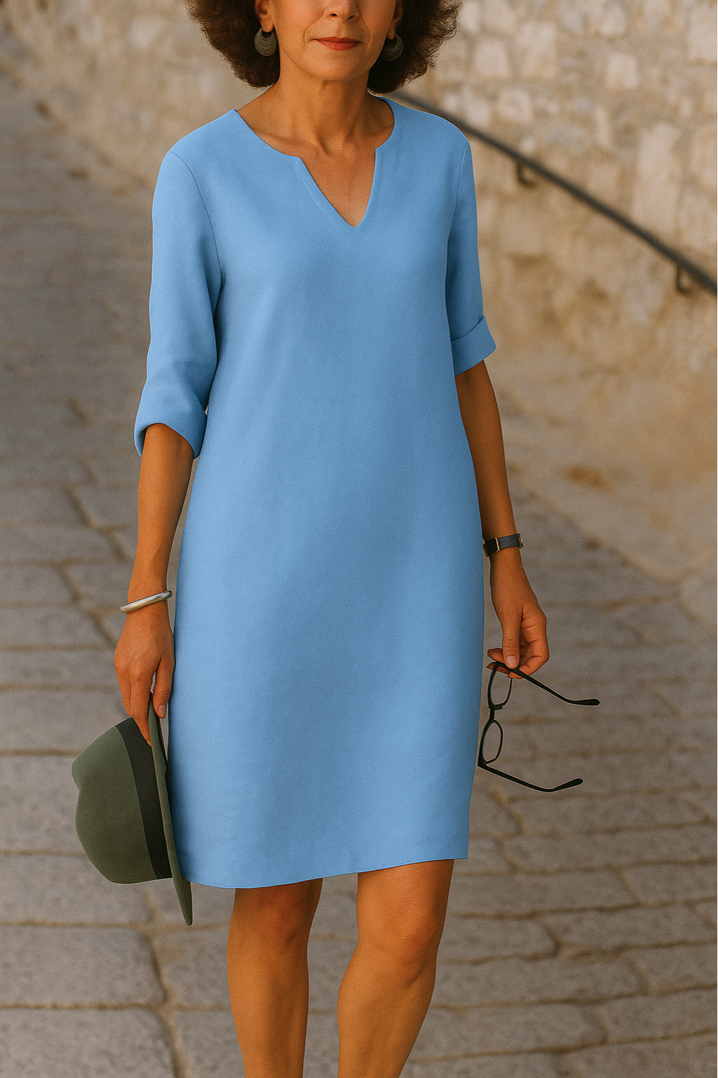 Esmee™ | Elegante V-hals jurk