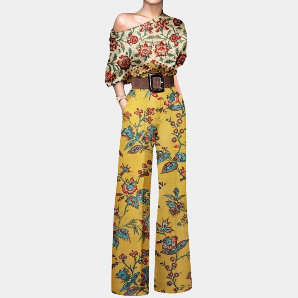 KYLIE – ELEGANTE ONE-SHOULDER JUMPSUIT