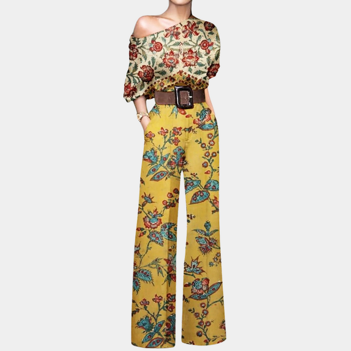 KYLIE – ELEGANTE ONE-SHOULDER JUMPSUIT